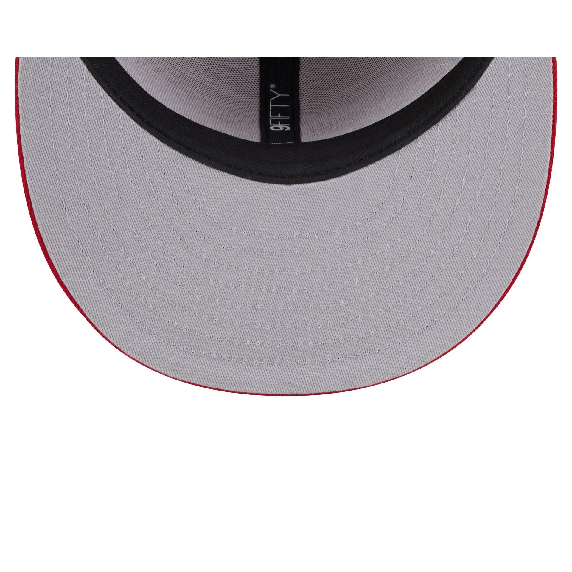 Atlanta Hawks Basic Two Tone 9FIFTY Snapback Hat Male Product Image