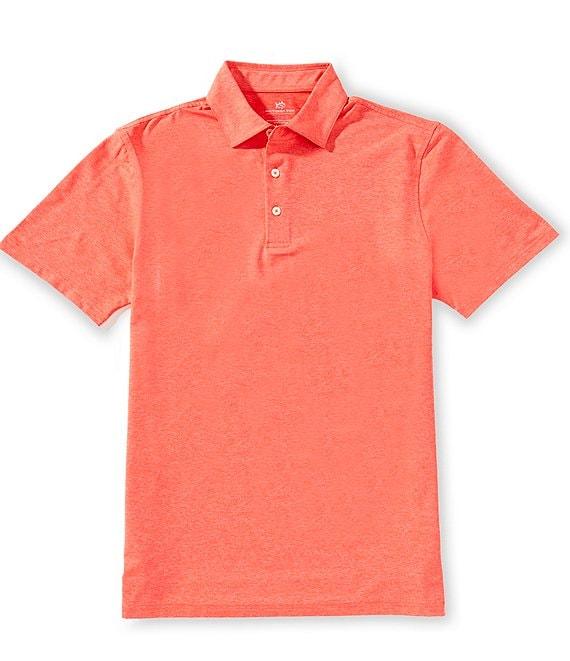 Southern Tide Brrr°®-eeze Heather Performance Stretch Short Sleeve Polo Shirt Product Image