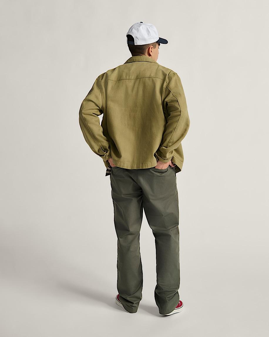 Authentic Chino Relaxed Pants in Grape Leaf Green| Vans US Product Image