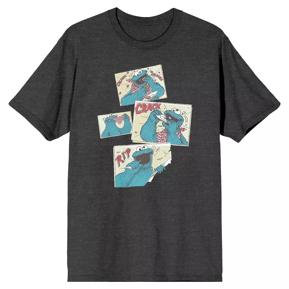 Men's Sesame Street Eat Tee,  Product Image