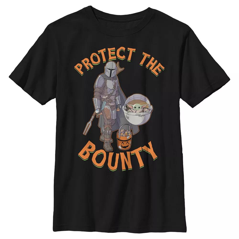 Boys 6-20 Star Wars The Mandalorian Protect The Bounty Sketch Graphic Tee, Boy's,  Product Image