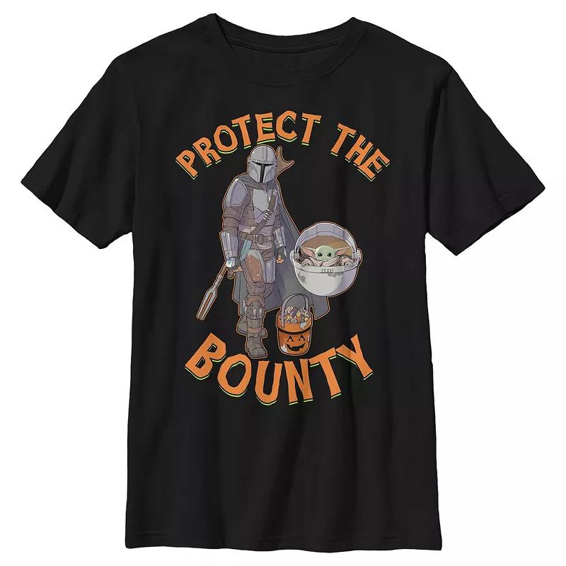 Boys 6-20 Star Wars The Mandalorian Protect The Bounty Sketch Graphic Tee, Boy's,  Product Image