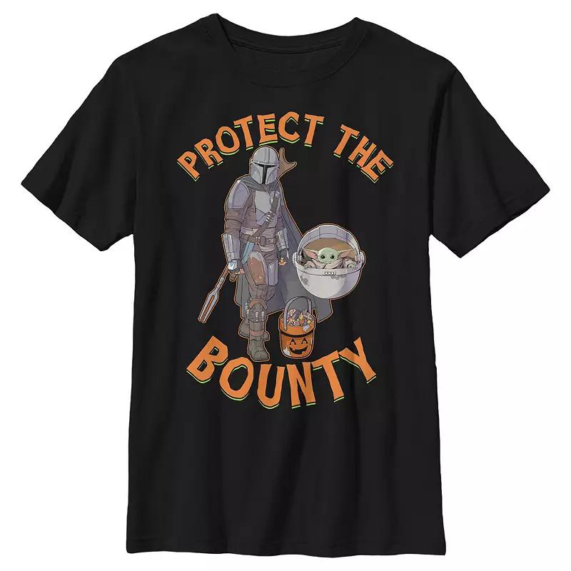 Boys 6-20 Star Wars The Mandalorian Protect The Bounty Sketch Graphic Tee, Boy's,  Product Image
