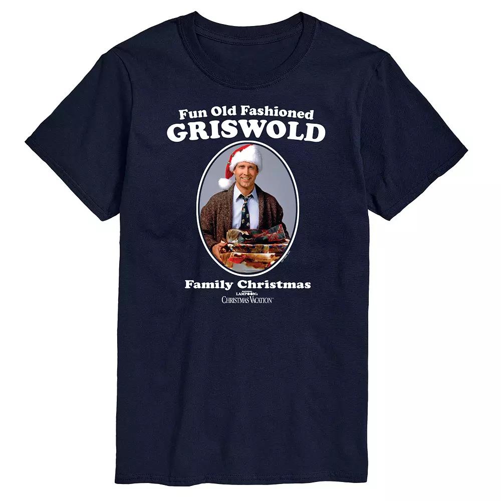 Big & Tall National Lampoon's Christmas Vacation Old Fashion Griswold Graphic Tee, Men's,  Product Image
