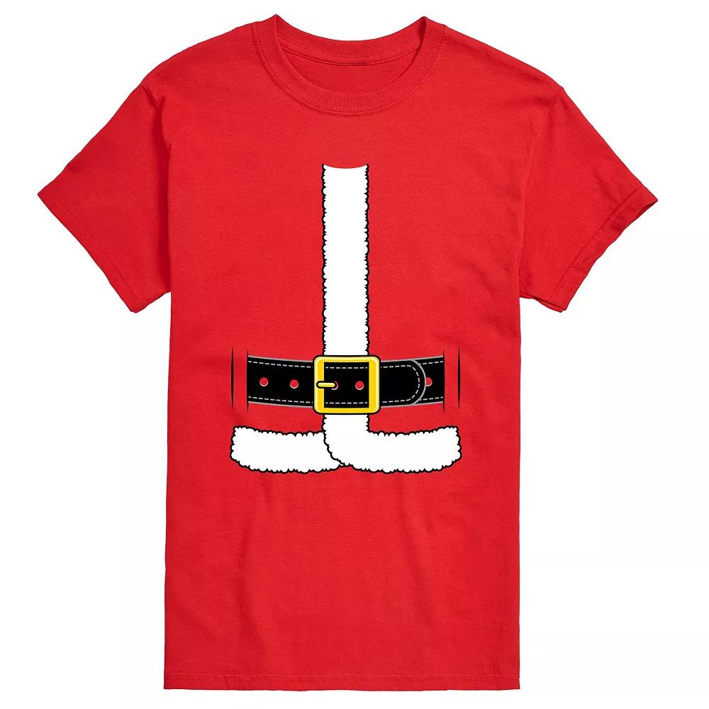 Big & Tall Santa Claus Full Suit Tee, Men's,  Product Image