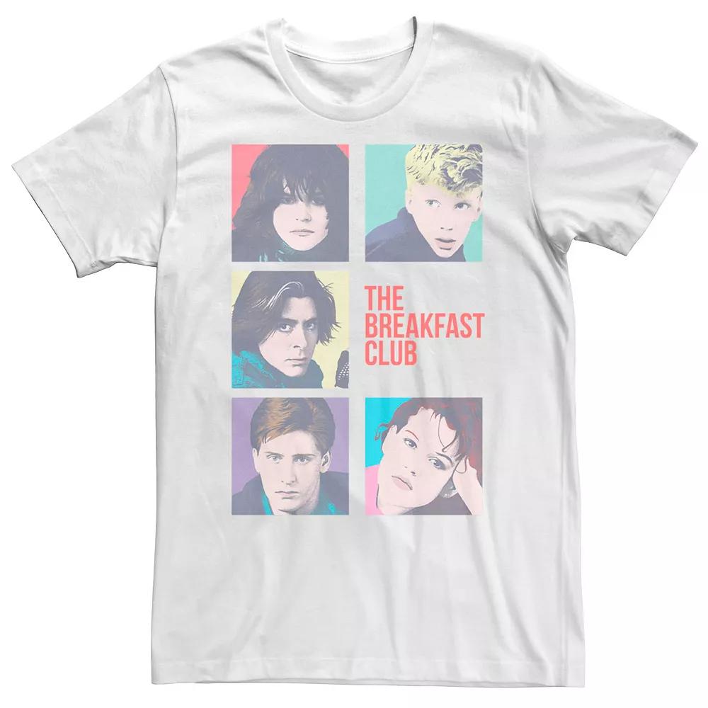 Big & Tall Breakfast Club Group Shot Squares Tee, Men's,  Product Image