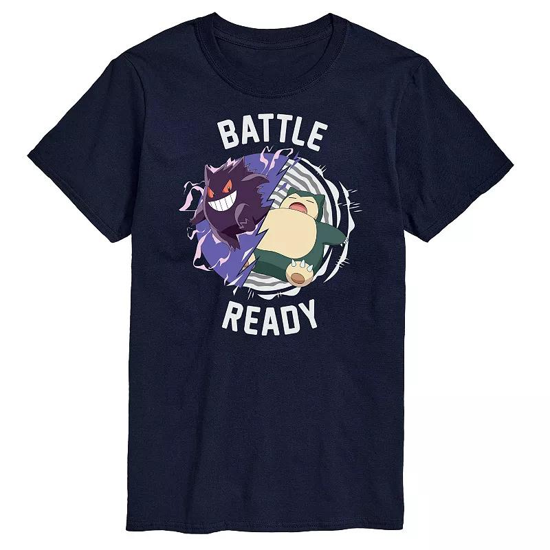 Big & Tall Pokemon Snorlax "Battle Ready" Graphic Tee, Men's,  Product Image