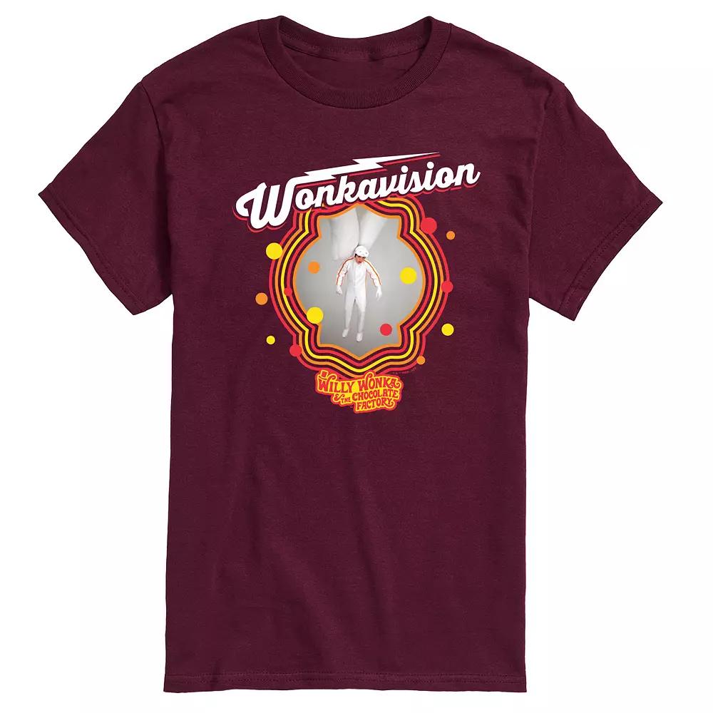 Men's Willy Wonka Wonkavision Graphic Tee,  Product Image