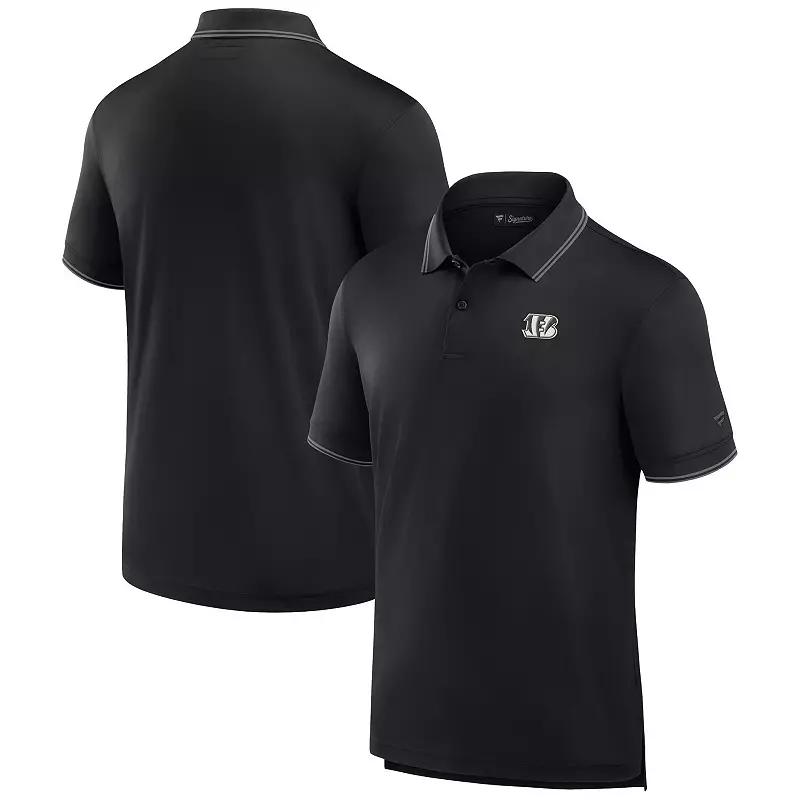 Men's Fanatics Signature Navy New England Patriots Pique Polo Shirt,  Product Image