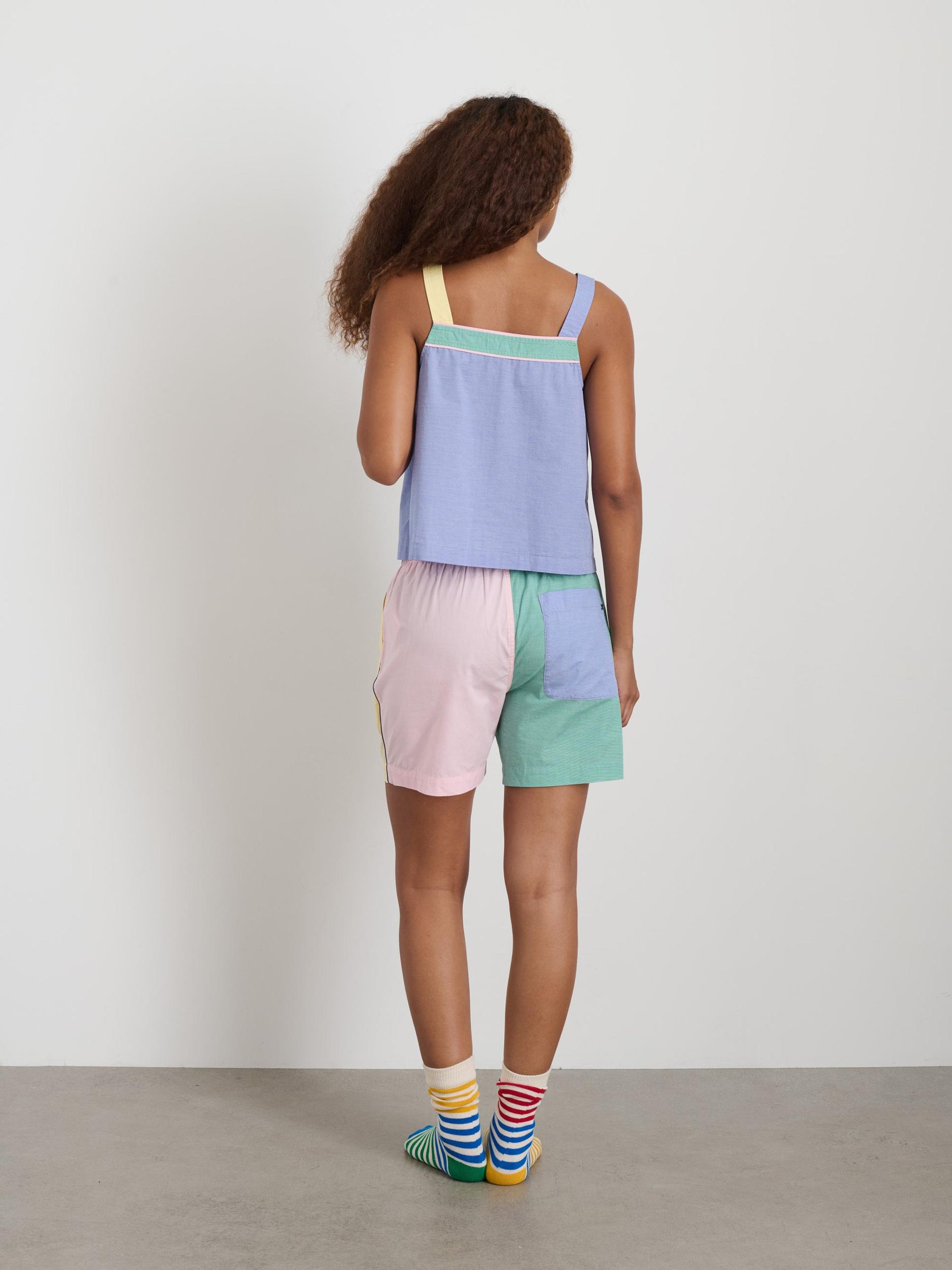P'Jimmies Sleep Short in Colorblock Product Image