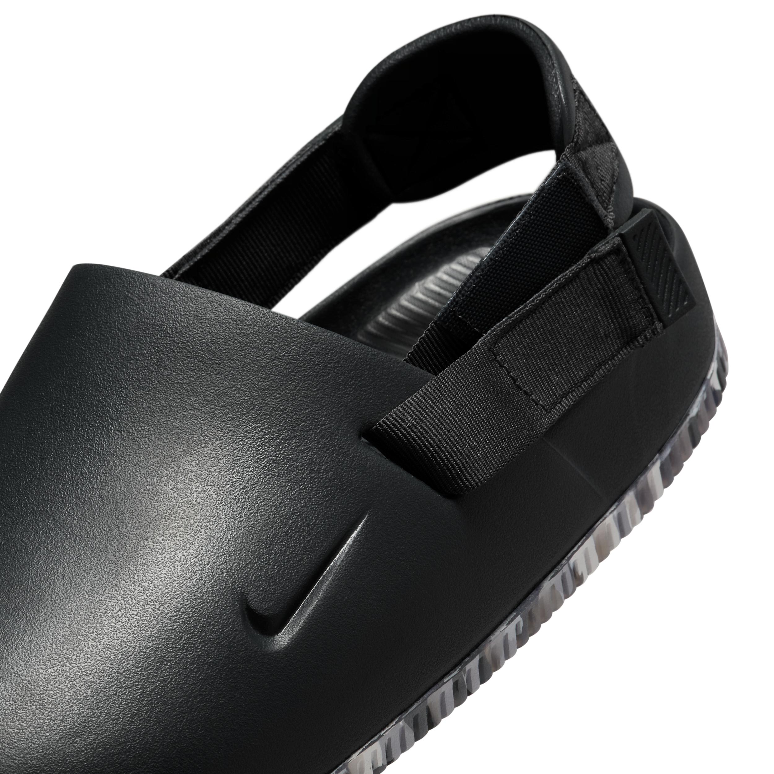 Nike Calm Men's Mules, Size: 12, Dark Grey Grey Product Image