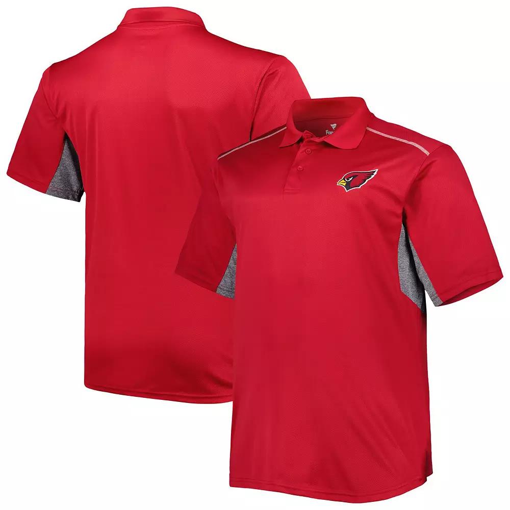 Men's Cardinal Arizona Cardinals Big & Tall Team Color Polo,  Product Image