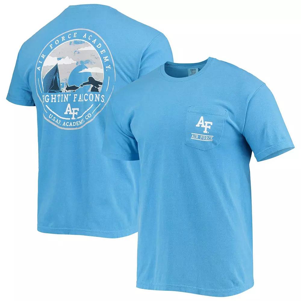 Mens Royal Air Force Falcons Circle Campus Scene T-Shirt Product Image