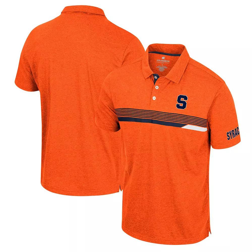 Men's Colosseum  Orange Syracuse Orange No Problemo Polo, Size: Medium Product Image