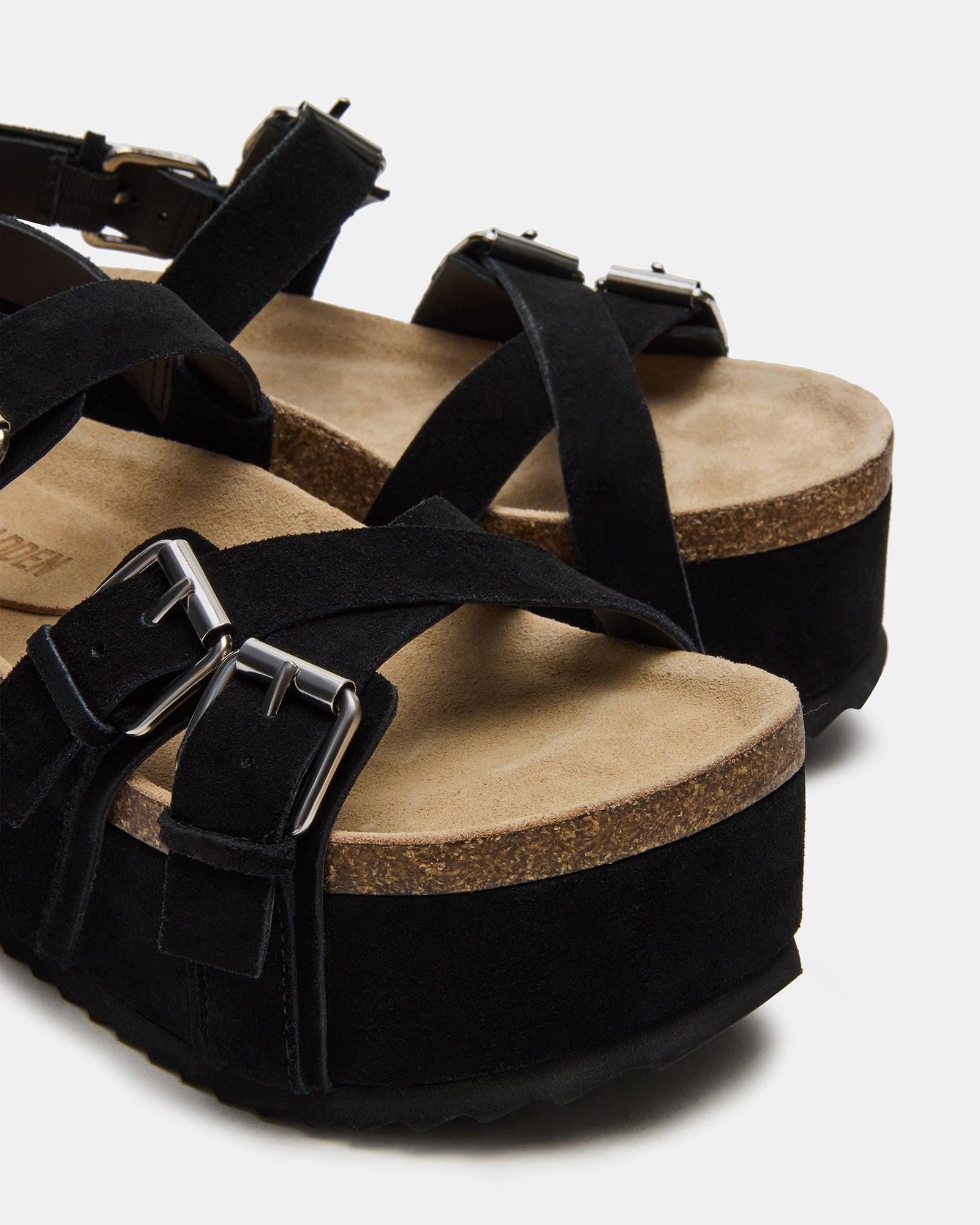 KIWI BLACK SUEDE Female Product Image