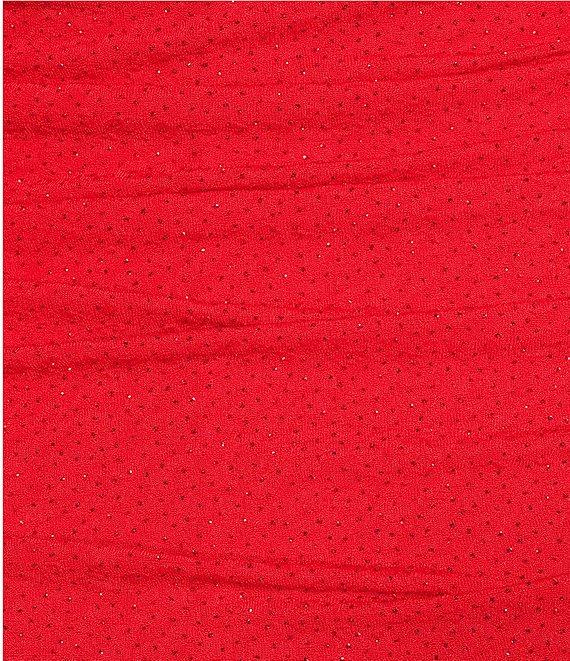 Honey and Rosie Adjustable Spaghetti Strap Cowl Neck Fitted Short Shirred Dress Product Image