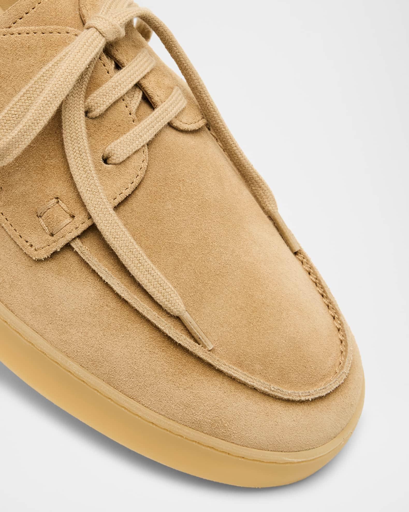 Men's Suede Boat Shoes Product Image