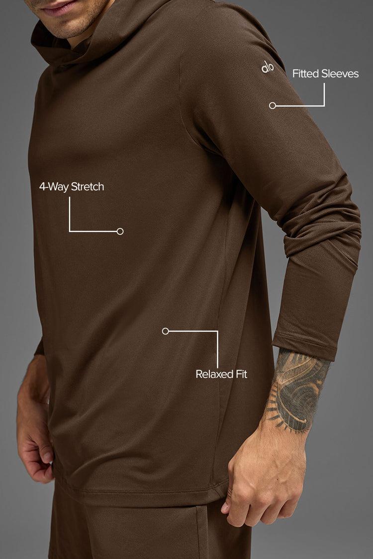 Conquer Reform Long Sleeve With Hood - Espresso Product Image