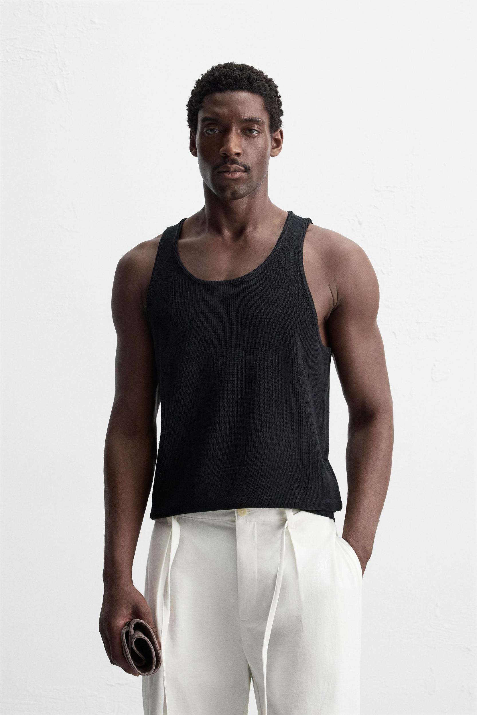 KNIT TANK TOP Product Image