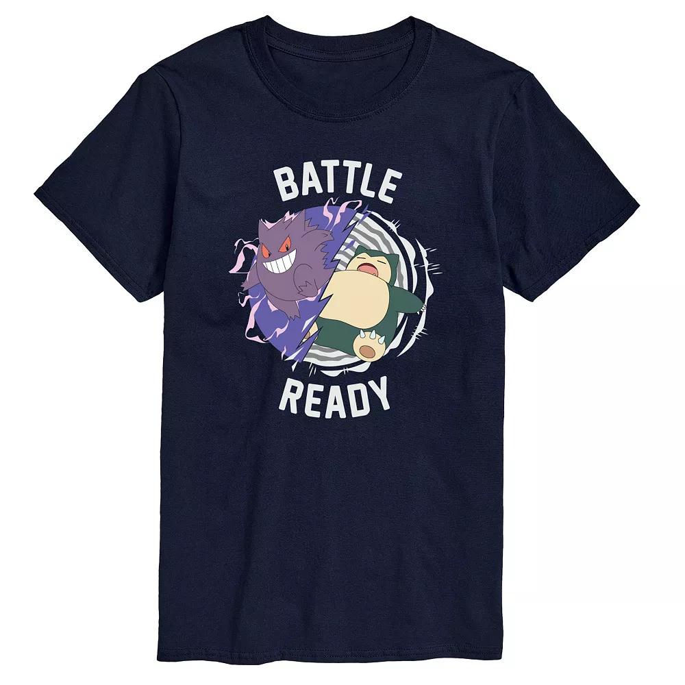 Big & Tall Pokemon Snorlax "Battle Ready" Graphic Tee, Men's,  Product Image