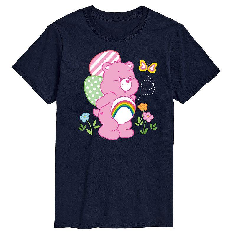 Men's Care Bears Cheer Bear Easter Scene Graphic Tee,  Product Image