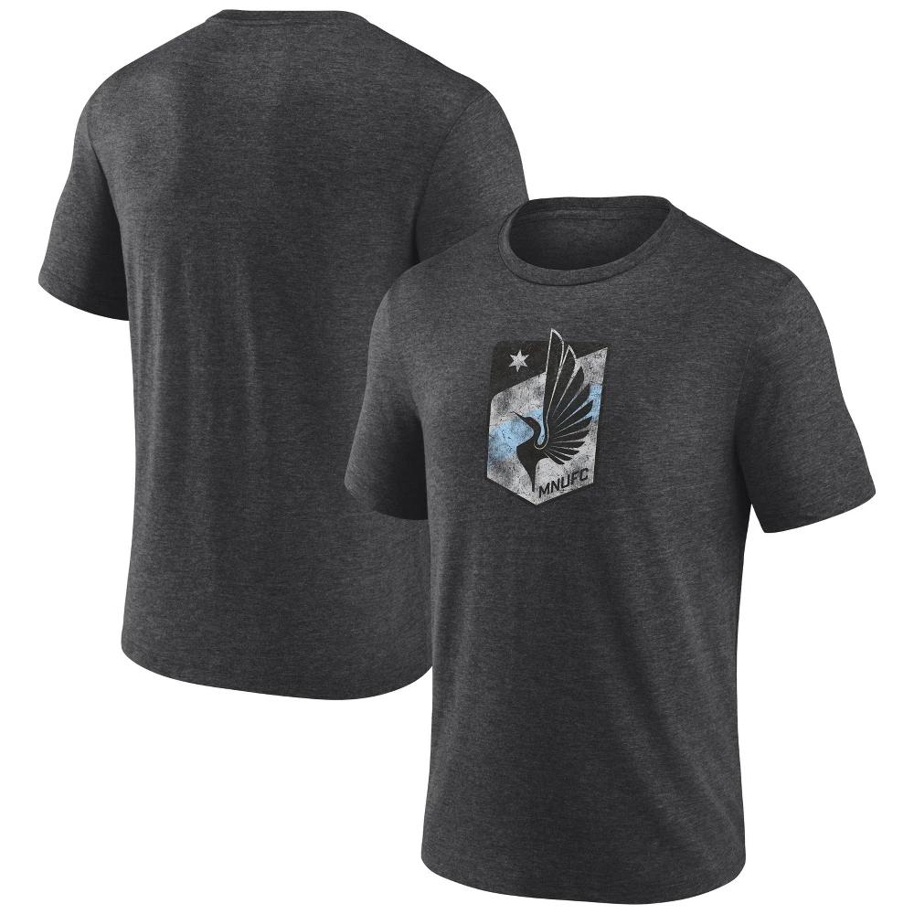 MLS Minnesota United FC Men's Short Sleeve Tri-Blend T-Shirt - S: Tagless Product Image
