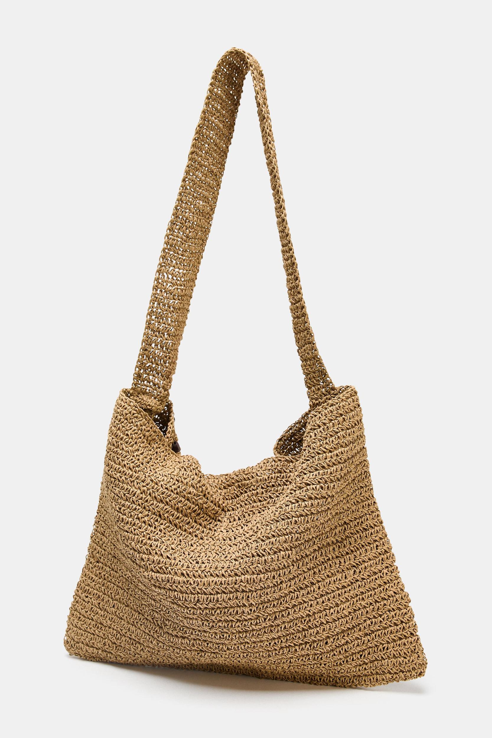 BEADED WOVEN SHOPPER Product Image