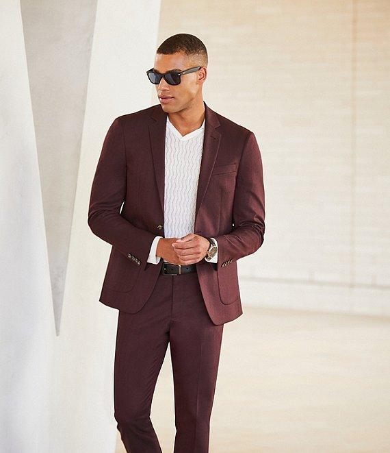Murano Slim Fit Herringbone Suit Separates Jacket Product Image