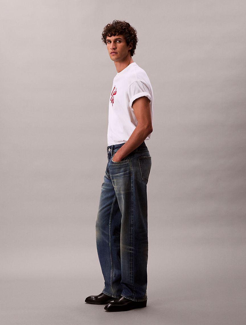 Script Logo Graphic Relaxed T-Shirt Product Image