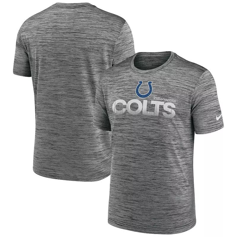 Men's Nike Anthracite Indianapolis Colts Blitz Velocity Modern Performance T-Shirt,  Product Image