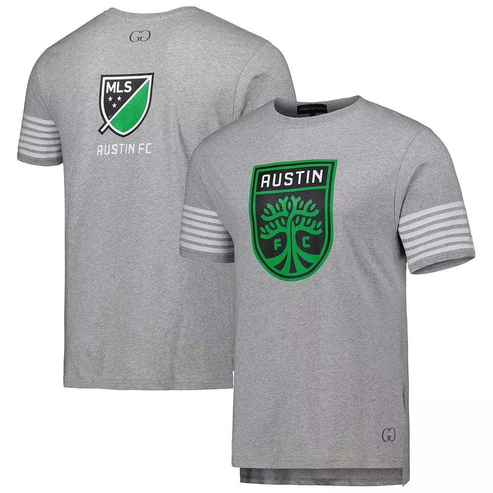 Men's Grungy Gentleman Gray Austin FC T-Shirt, Size: Small, Afc Grey Product Image