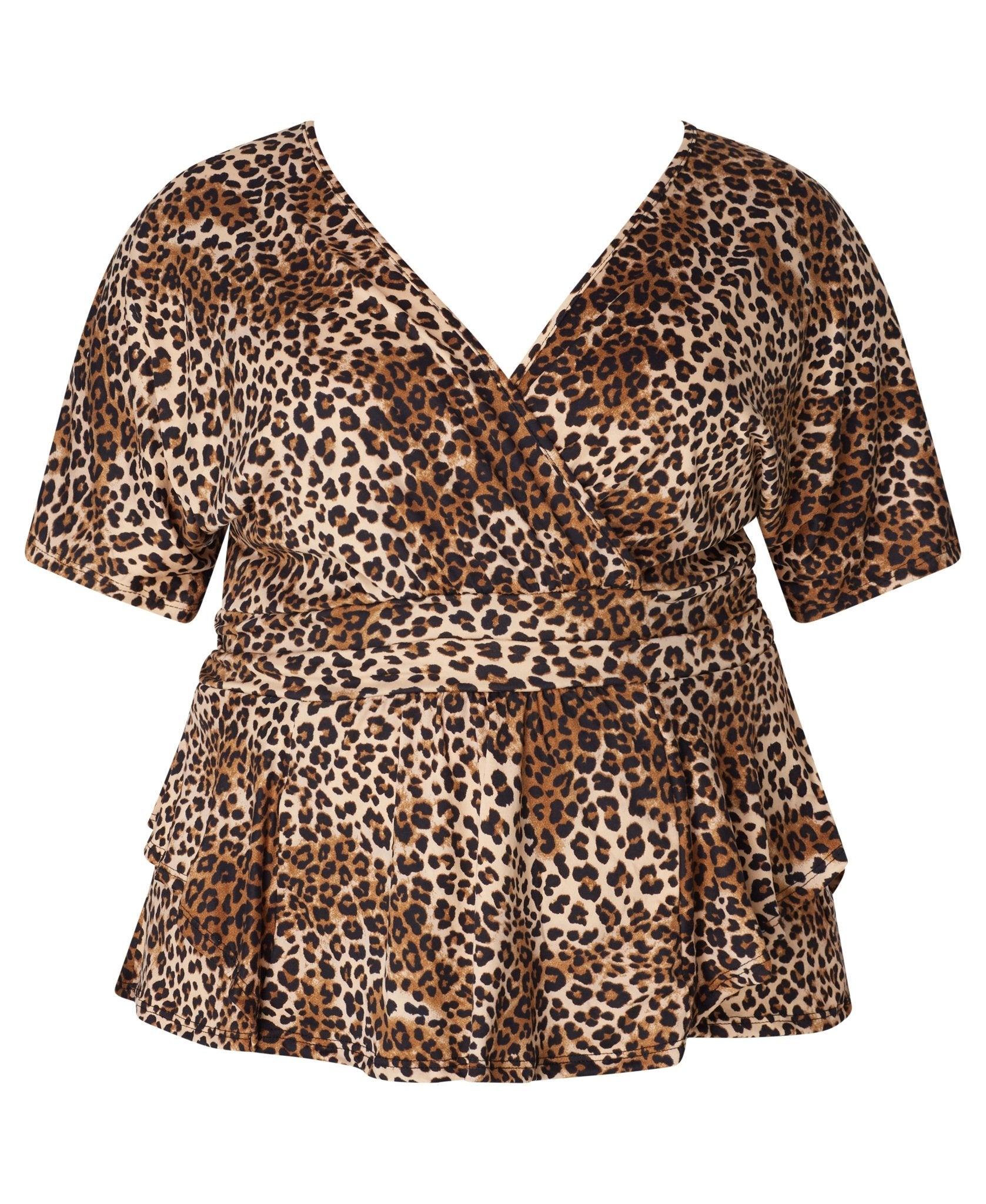 Short Sleeve V-Neck Top - Plus Product Image