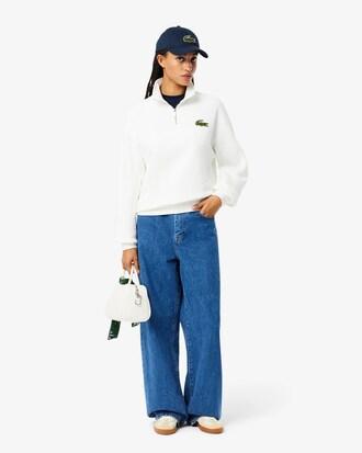 Crocodile Badge Cotton Twill Cap Product Image