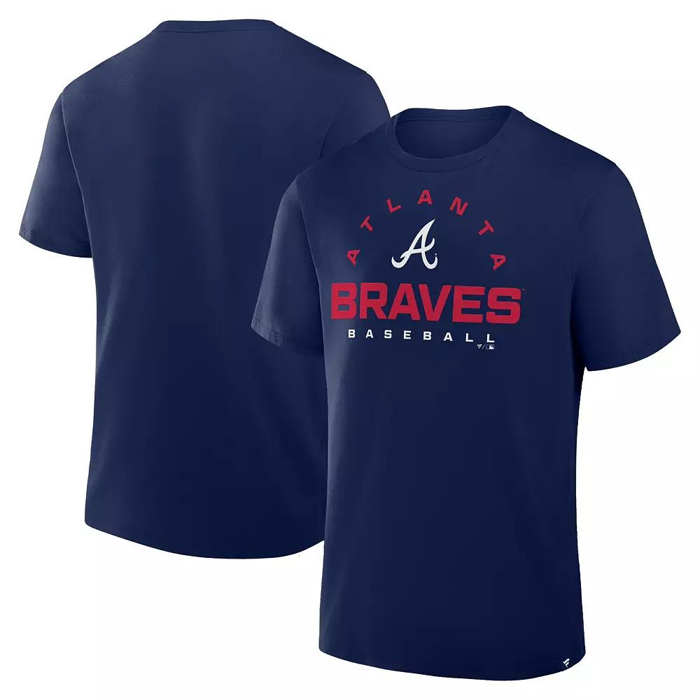 Men's Fanatics Navy Houston Astros Clubhouse Legacy Side Swipe T-Shirt,  Product Image