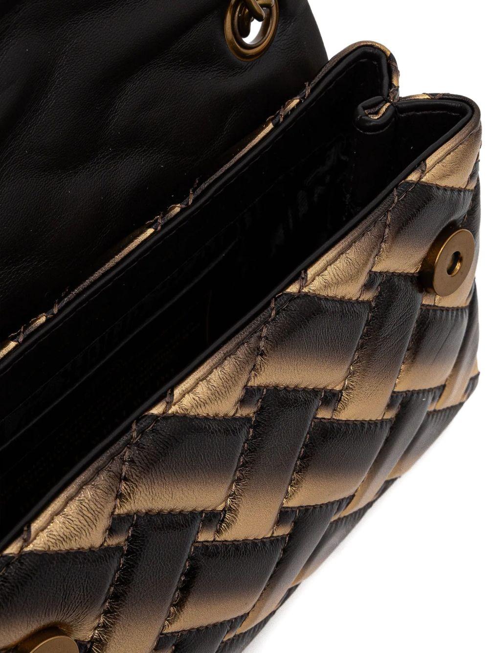 Kensington woven metallic shoulder bag Product Image