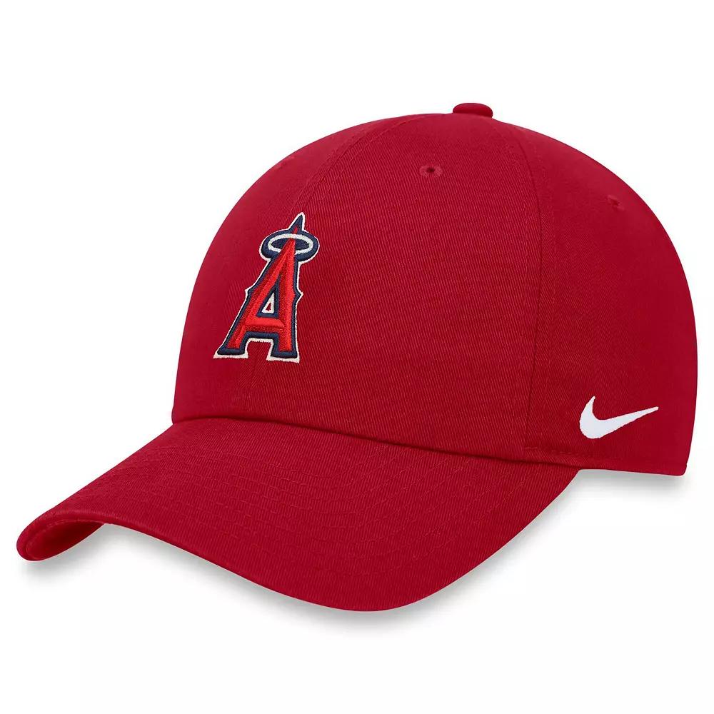 Men's Nike Red Los Angeles Angels Club Adjustable Hat,  Product Image