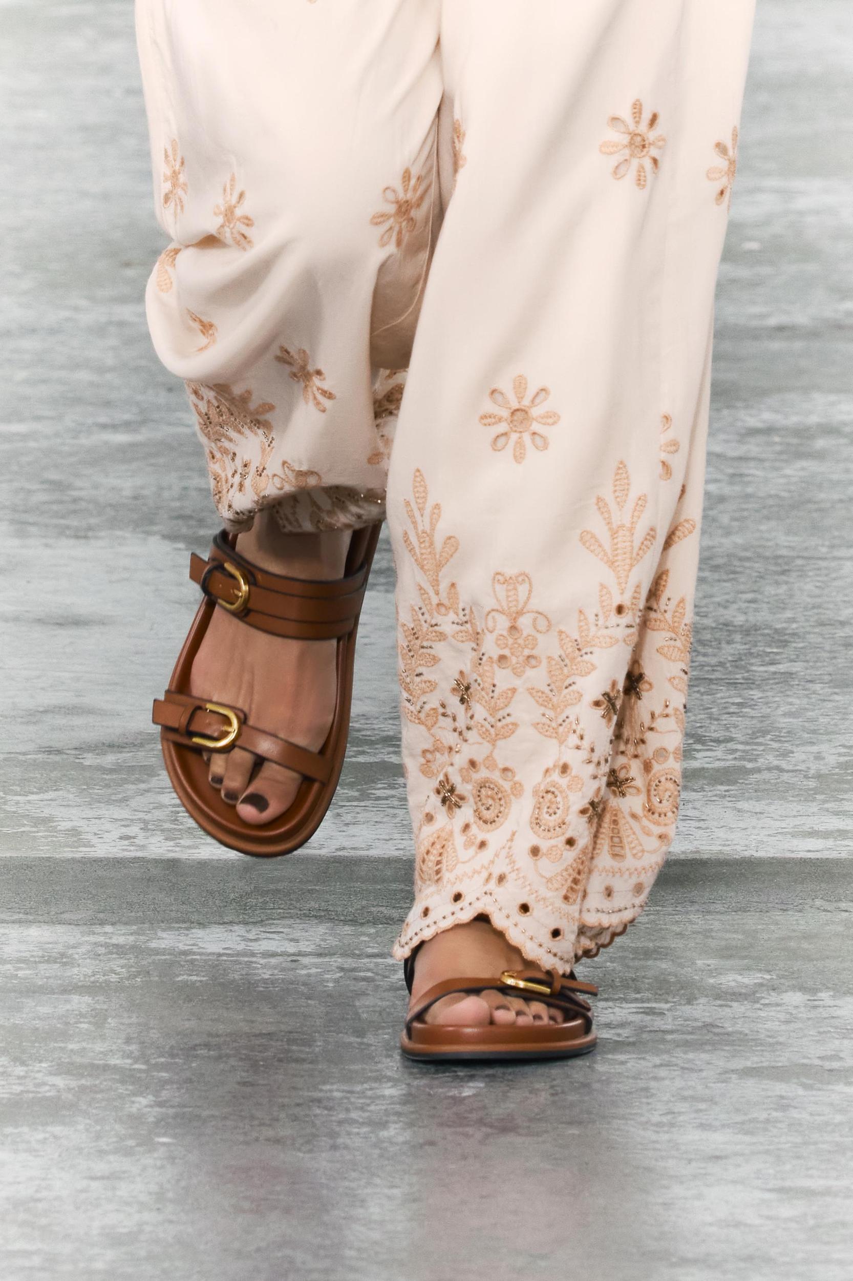 BUCKLED SANDALS Product Image