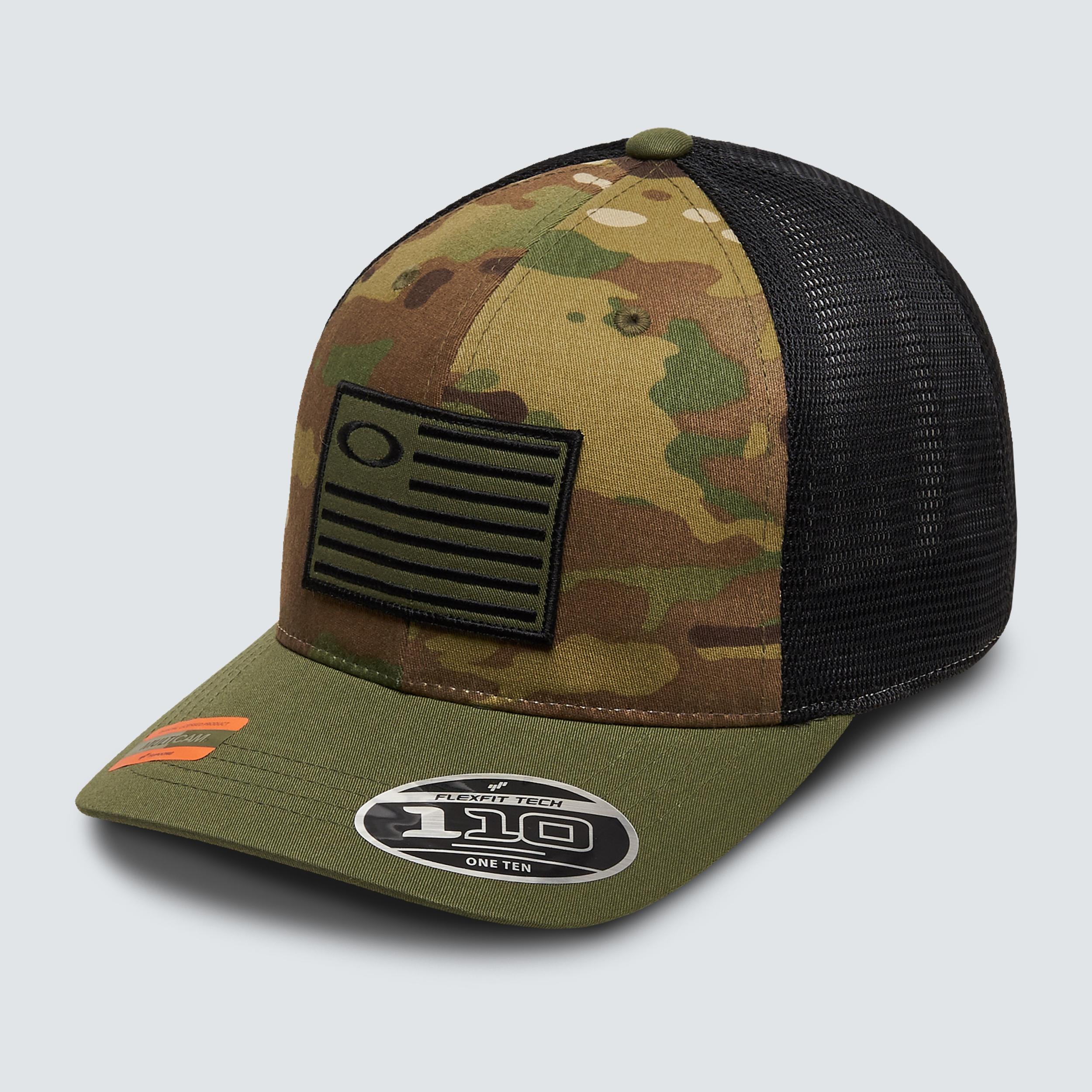 Oakley Mens Si Multicam Flag 110 Snapbck Cap Product Image