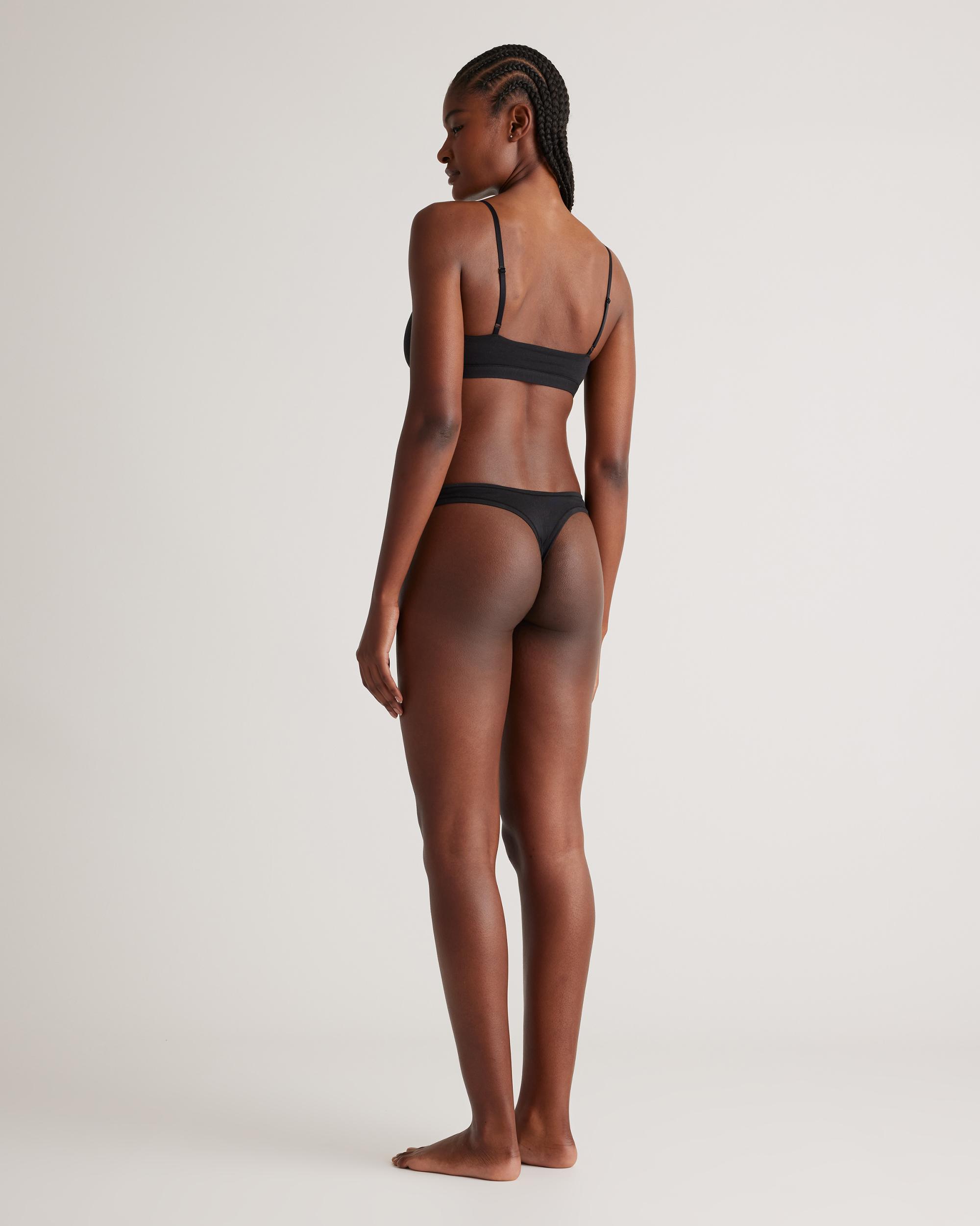 Quince | Women's High-Cut Thong Organic Cotton Product Image