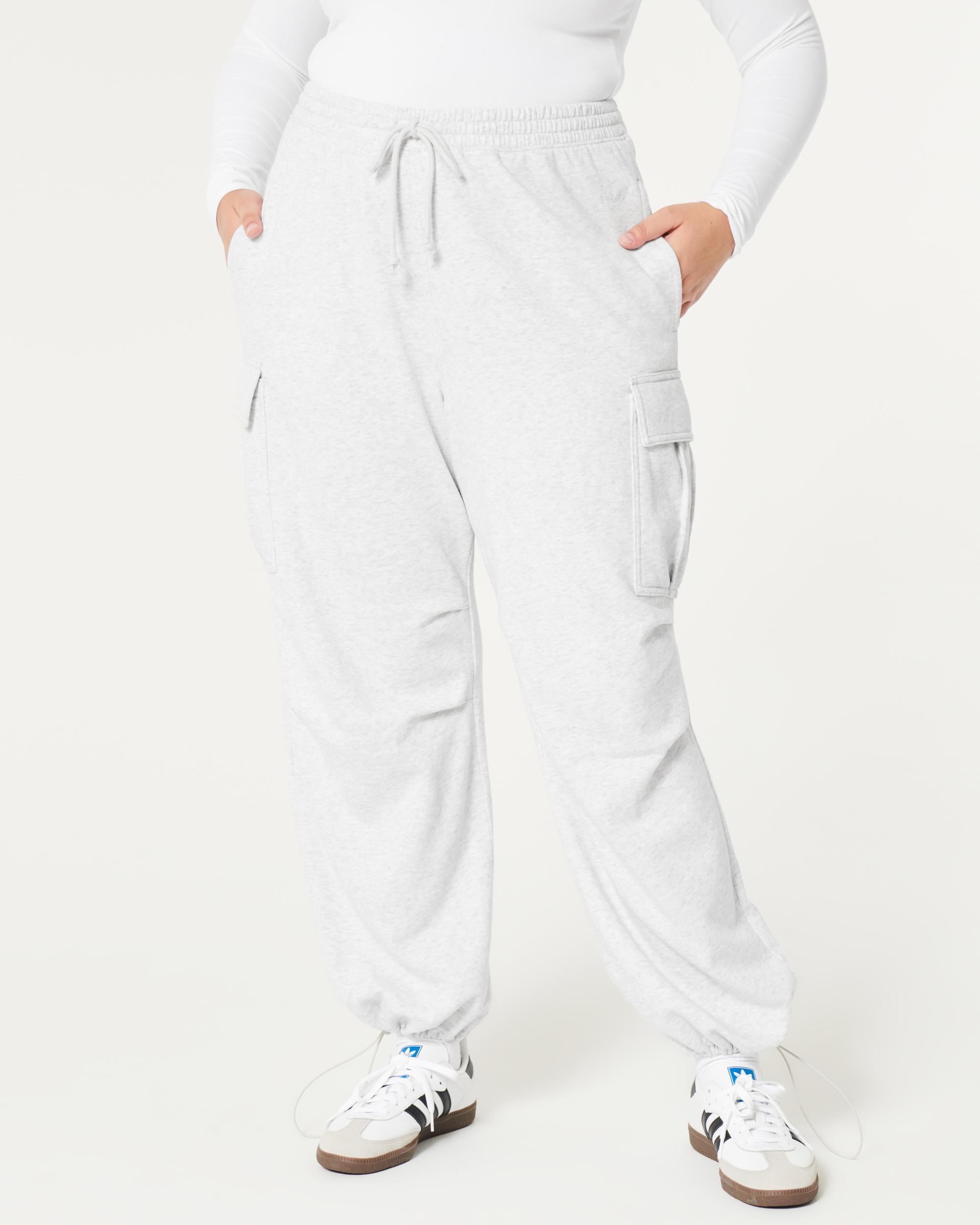 Hollister Feel Good Fleece Parachute Cargo Pants Product Image