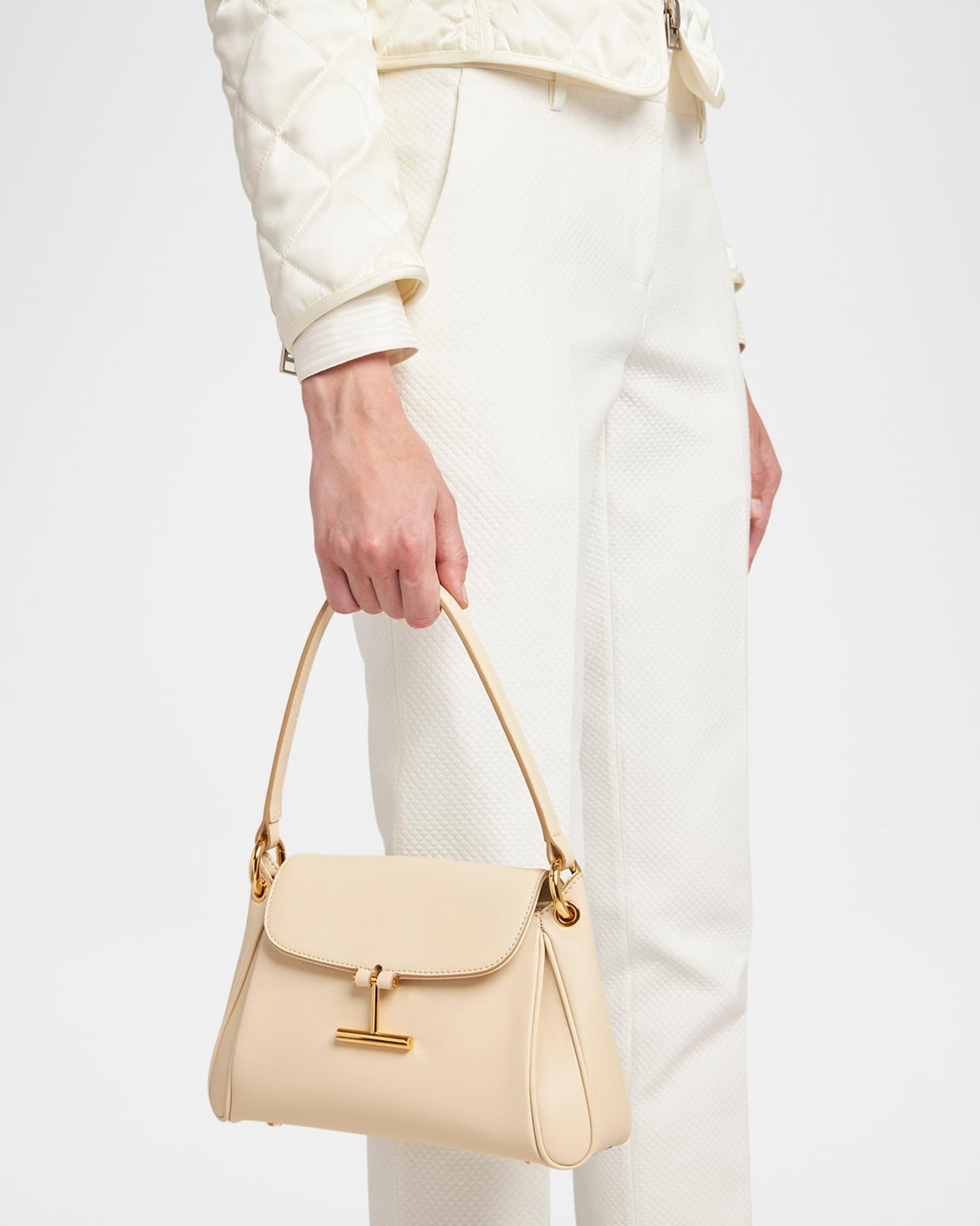 Tara Small Shoulder Bag in Grain Leather  Product Image