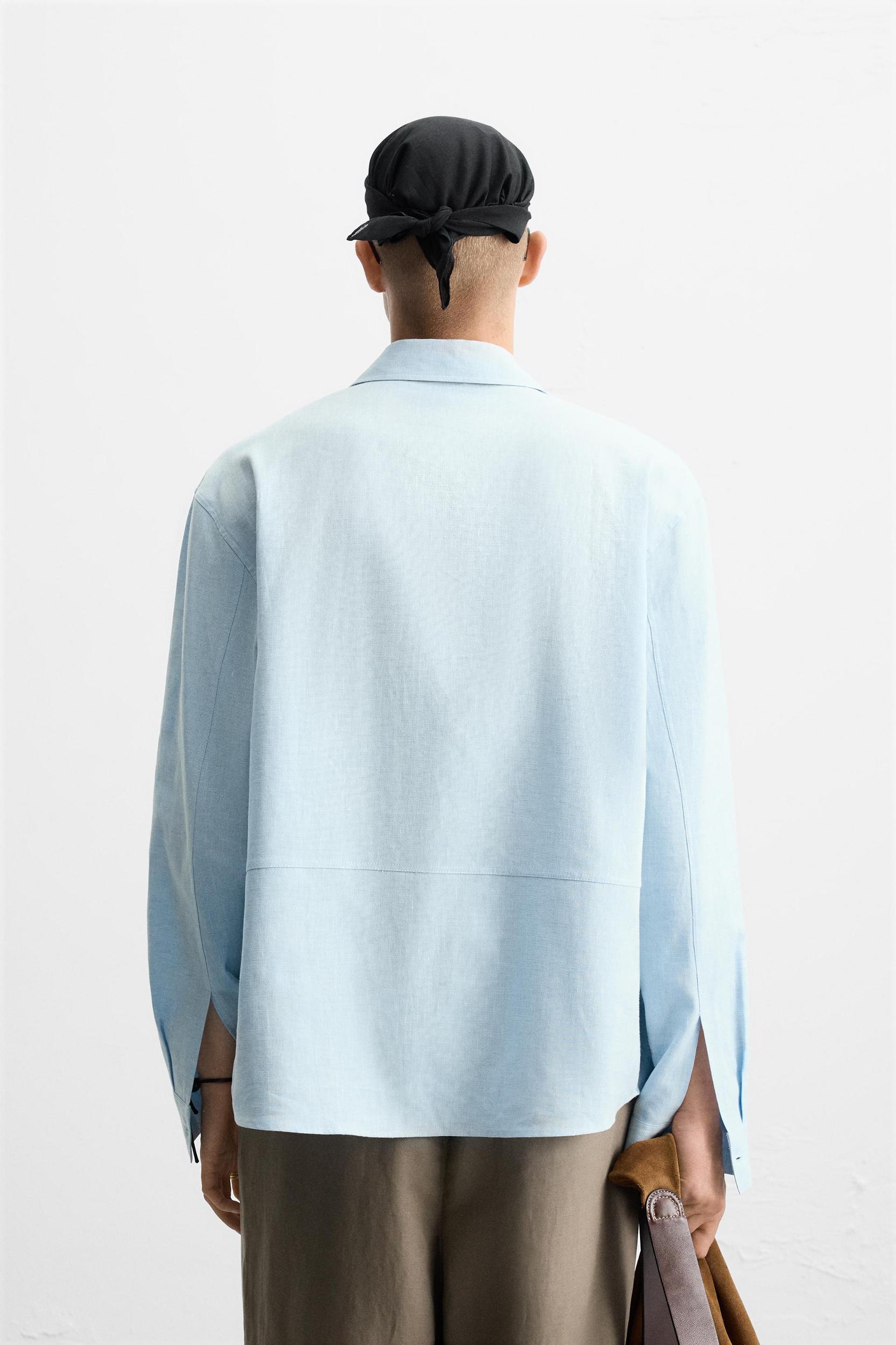 LINEN - COTTON SHIRT Product Image