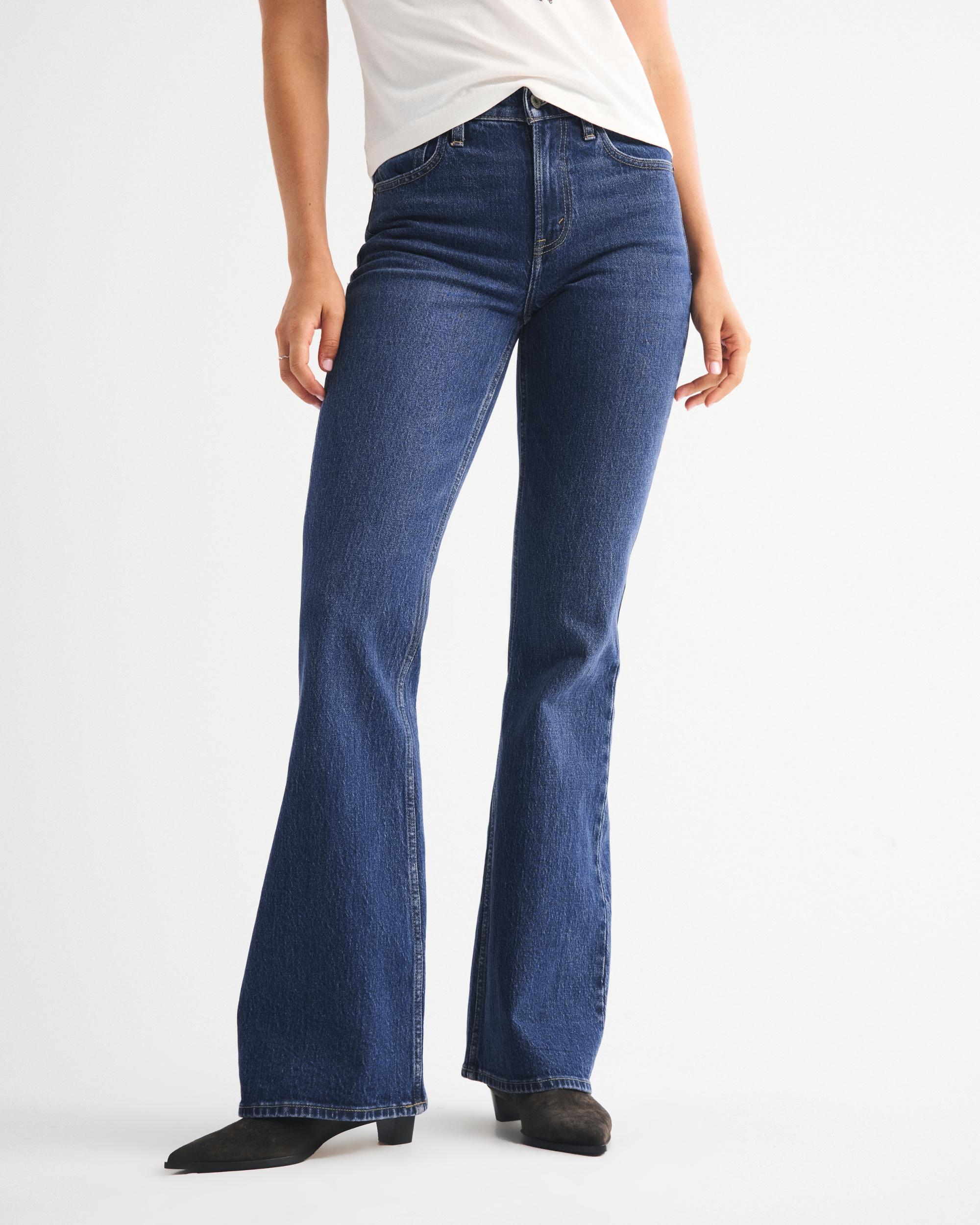 High Rise Flare Jean Product Image