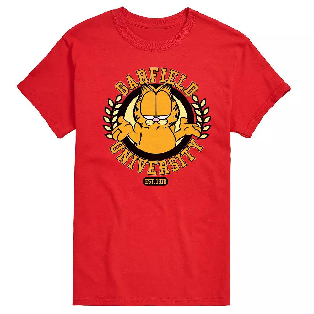 Men's Garfield University Graphic Tee,  Product Image