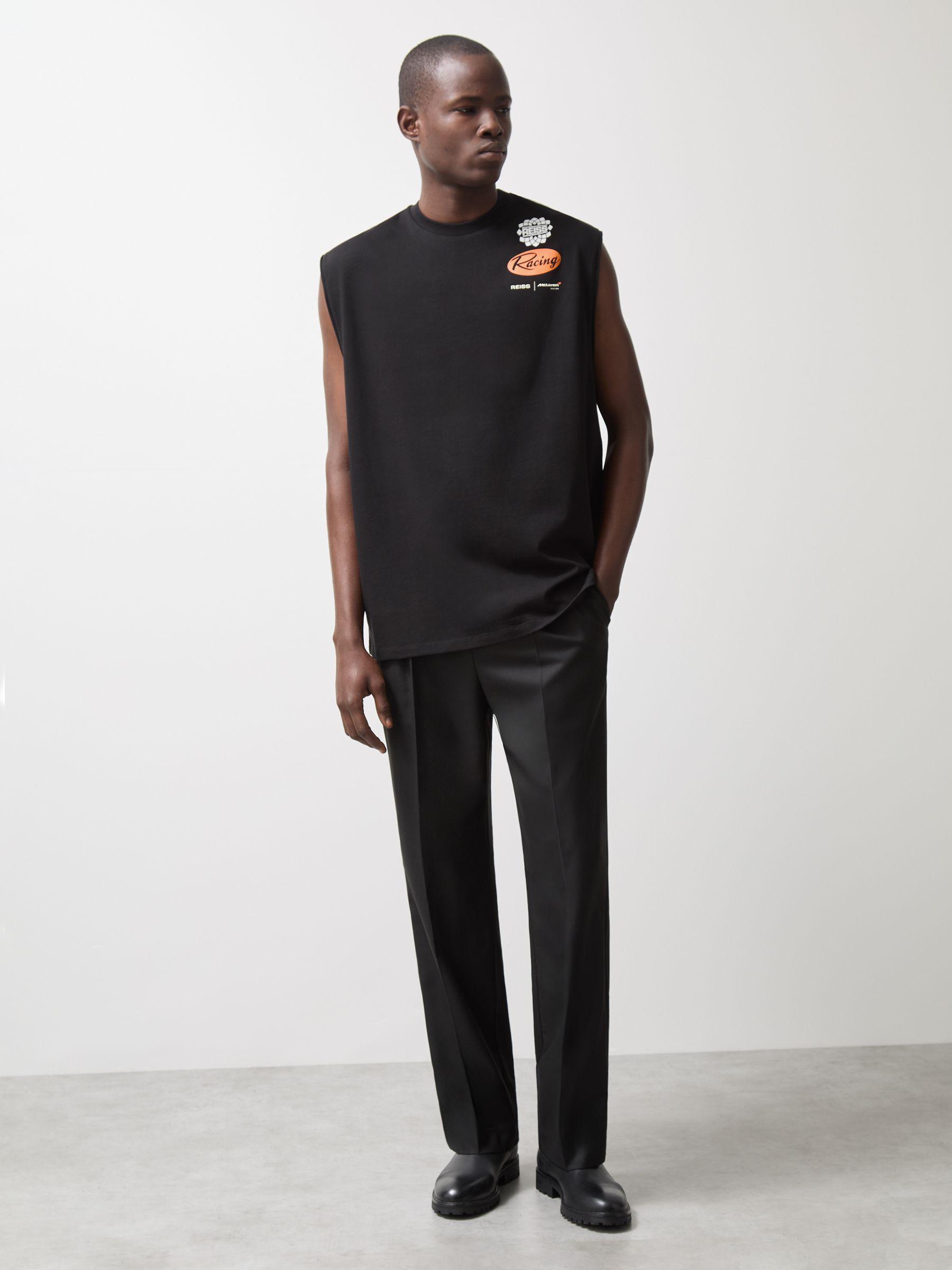 McLaren F1 Team Logo Vest in Black Product Image