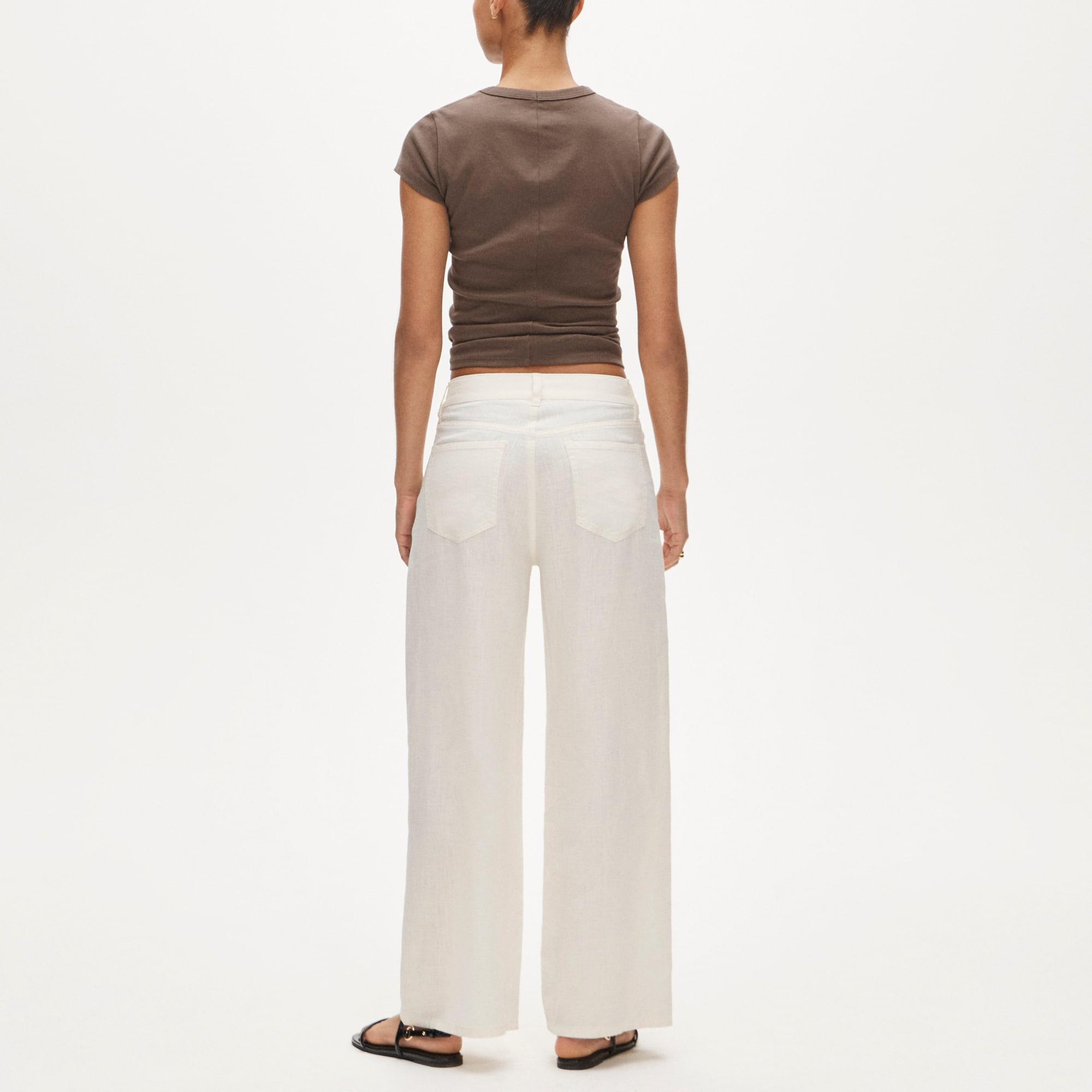 Five-pocket pant in linen blend Product Image