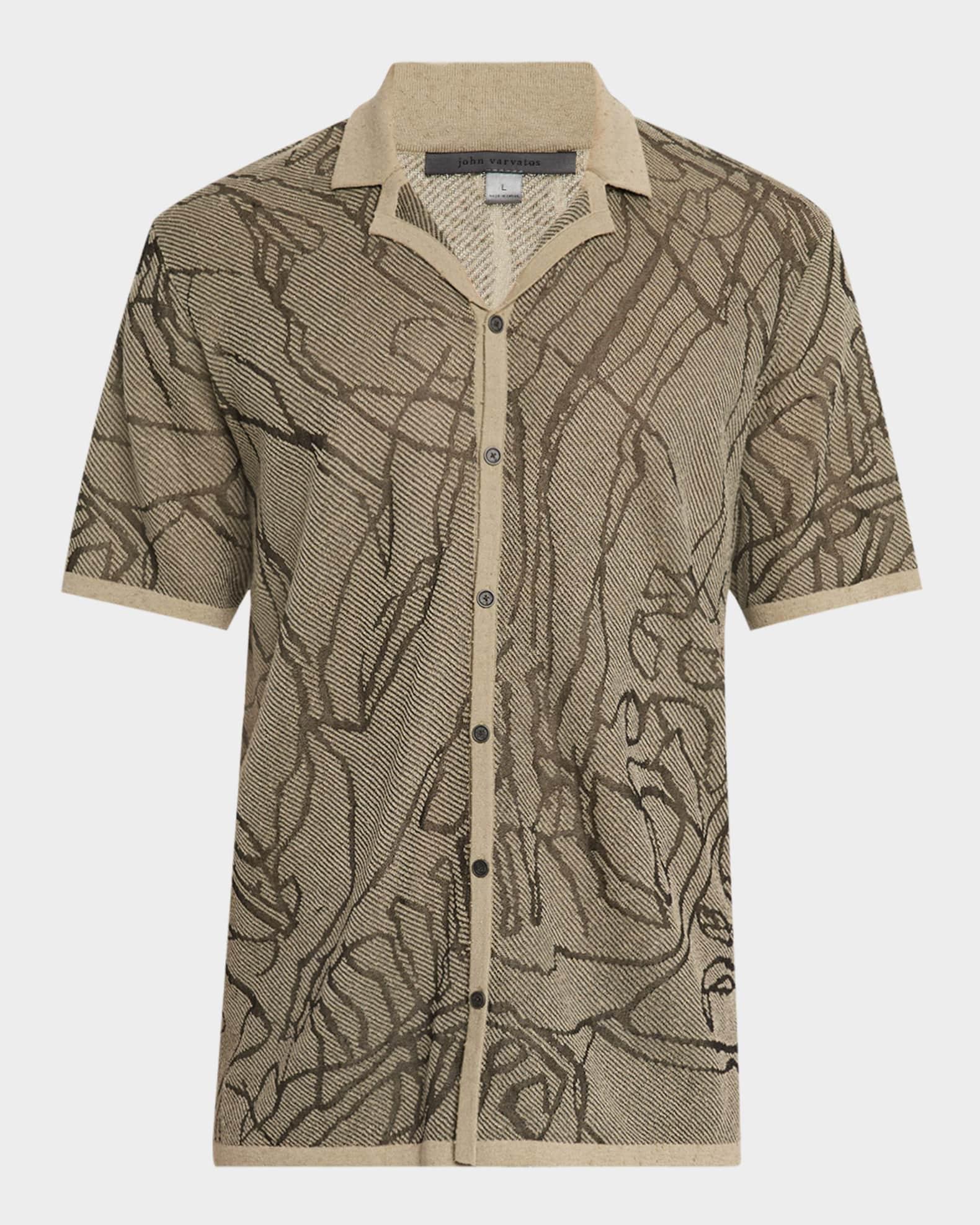Men's Holt Hand-Drawing Camp Shirt Product Image