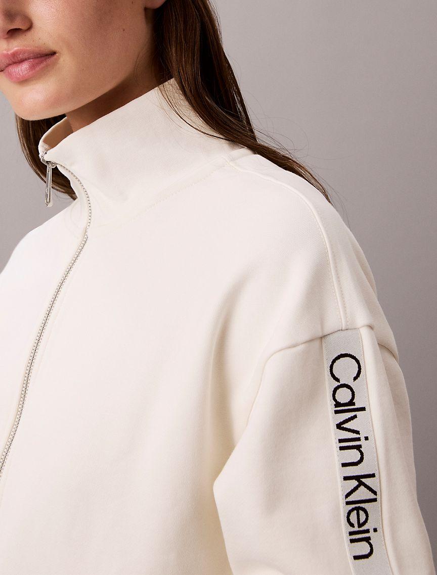 Logo Tape Full Zip Sweatshirt Product Image