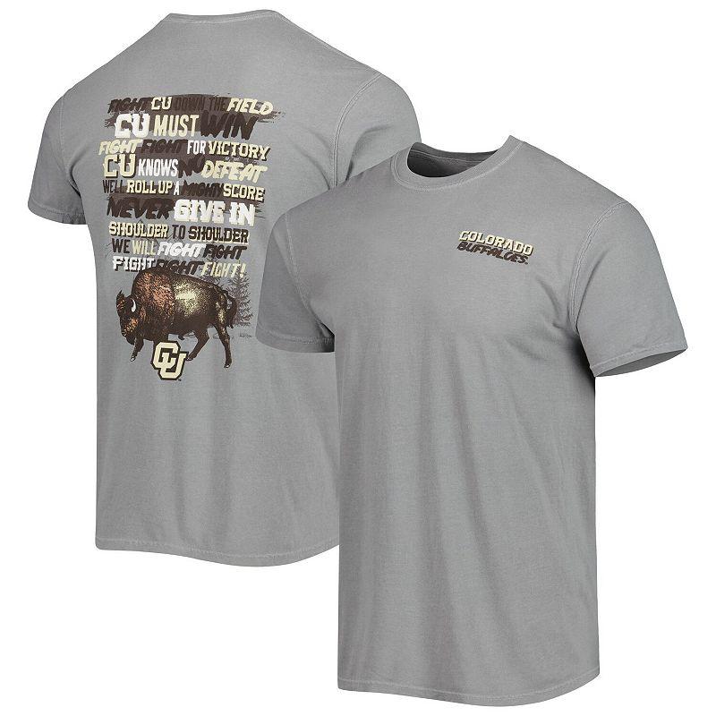 Men's Gray Colorado Buffaloes Hyperlocal T-Shirt, Size: 3XL, Grey Product Image
