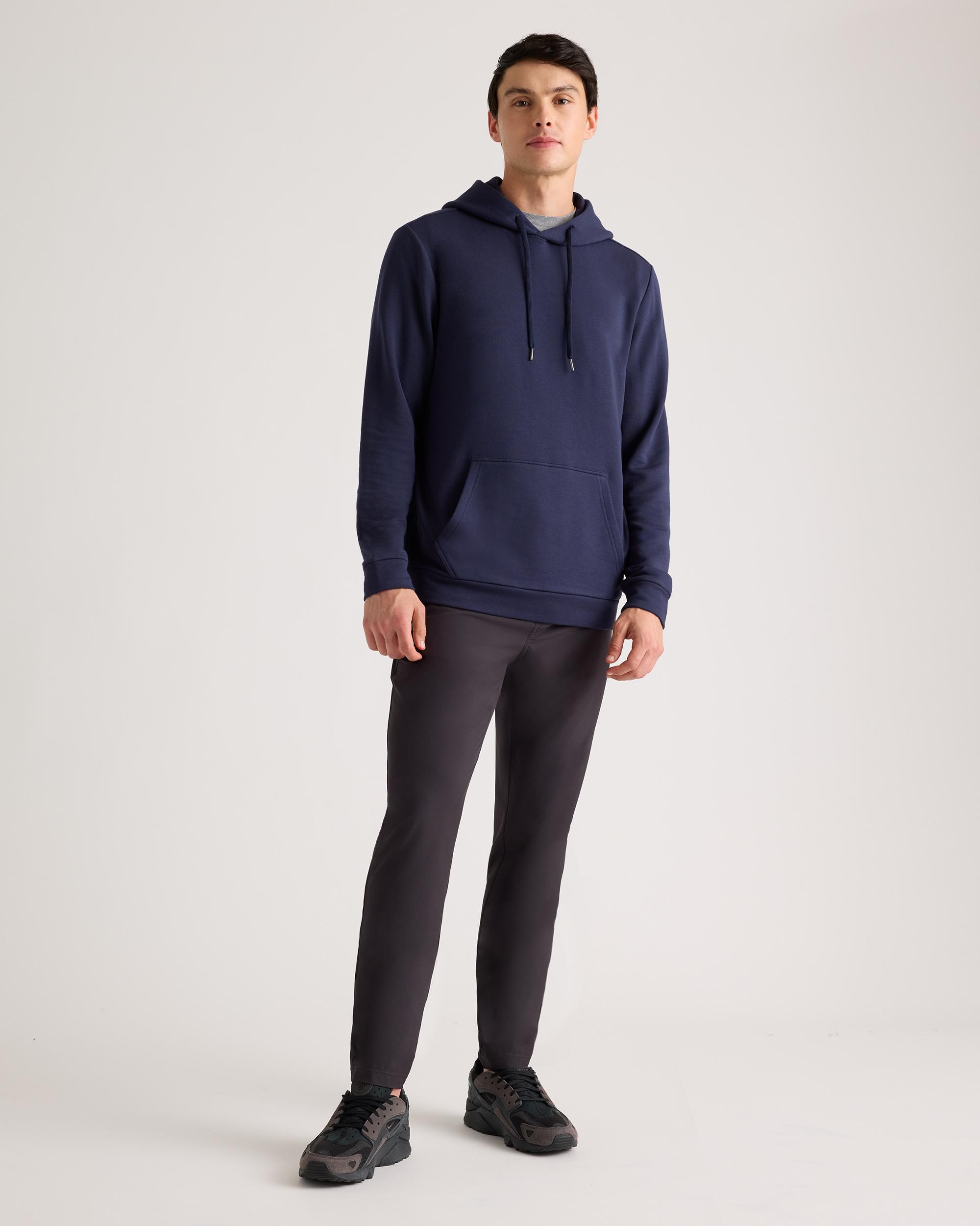 Quince | Men's Supersoft Fleece Pullover Hoodie Lenzing Modal Product Image